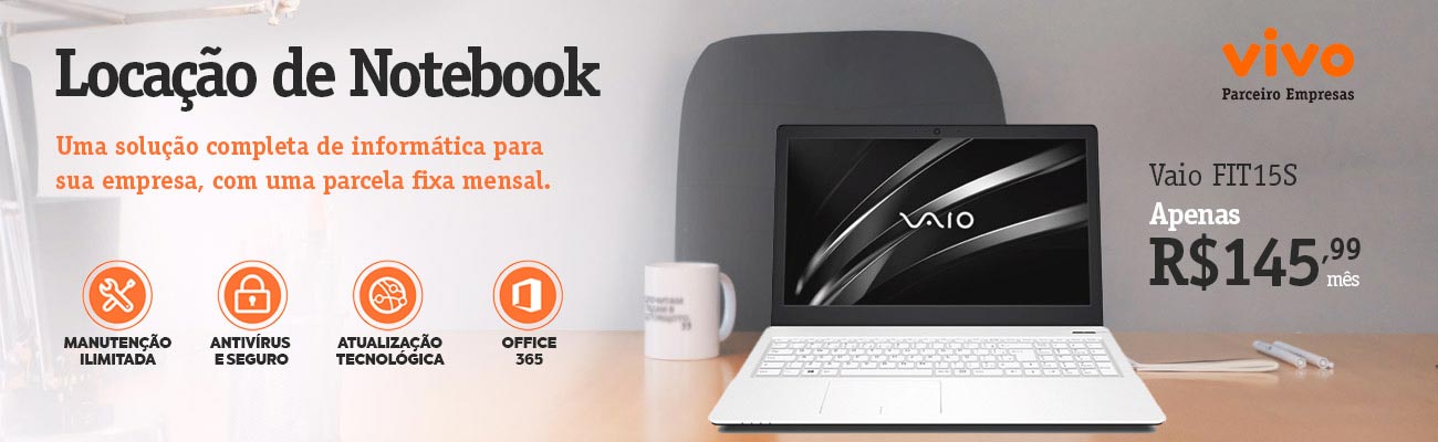 Vivo Empresas Vivo Soluciona TI - Locacao de Notebook Vaio (VSTI) - Ecotelecom