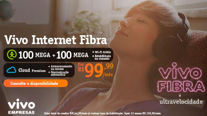 Vivo Internet Fibra: Vivo Empresas Ecotelecom Fibra de Ultravelocidade